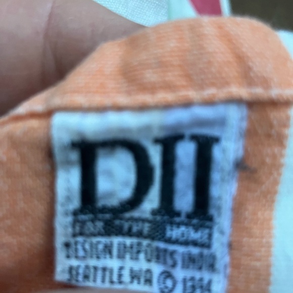 DII for the home Seattle Washington Cotton color stripe tablecloth 55 x 80 - Picture 4 of 5